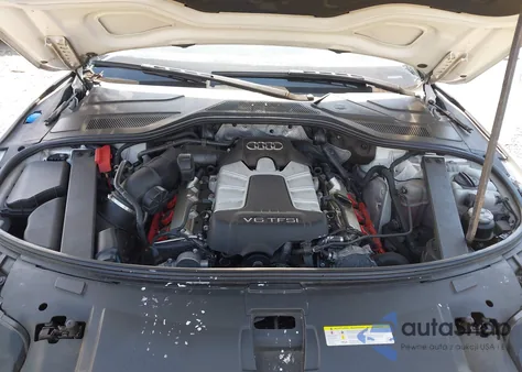 2014 Audi A8 L 3.0T из США, поврежденный, VIN WAURGAFD4EN004367